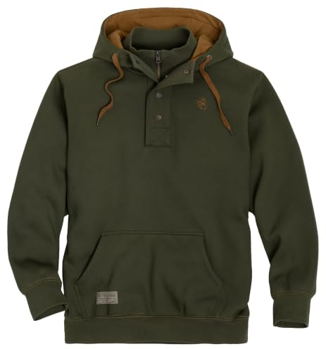Legendary Whitetails Men's Tough as Buck Action Hoodie Shirt