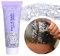Prreal Body Glitter 50ml, Mermaid Sequins Chunky Glitter Liquid Gel kit, Long-Lasting Glitter Powder For Festival Masquerade Birthday Makeup#Sliver