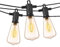 ZOTOYI LED Lichterkette Außen, 45M Lichterkette Außen Strom IP65 Wasserdicht mit 73+3 ST38 Plastik Birnen, Warmweiß Outdoor Lichterkette für Garten Terrasse, Partys, Hochzeit, Festival