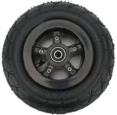 BigKing MountainBoard All Terrain Skateboard Kiteboard, Mountain Skateboard Wheel 8in mit Luftreifen Mountain Scooter Wheel Off Road Skateboard Wheel Tire