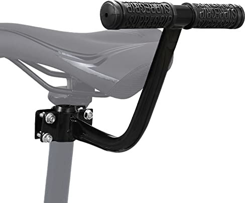 doepeBAE Fahrrad-Rücksitz Armlehne,Fahrrad-Zubehör Universal Fahrrad Rücksitz Griff Fahrradgriffe Stahl Fahrrad Kinder Armlehne Fahrradzubehör(Kindergriff)