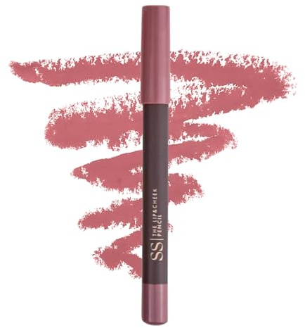 SS| Double S Beauty - The Lip&Cheek Pencil | Lipliner | Lipstick | Lipliner | Lippenstift, Lippenstift, Rouge und Lidschatten | Lip Liner (Nuria's Kiss - Blassrosa)