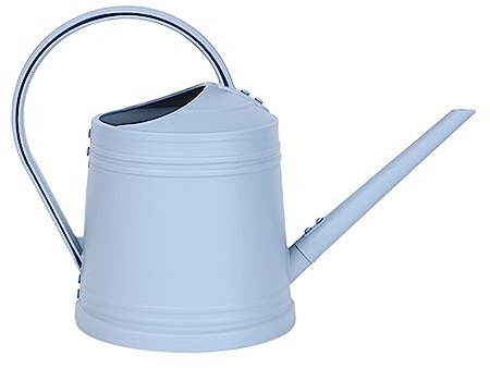 Arrosoirs en imitation étain de 1,8 l - Long bec - Pour la maison, le balcon, les arrosoirs - Grande capacité - Outils de jardin - Bleu - Taille unique