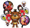 Five Nights at Freddy's Party Latex Ballons, Folienballons und Latex Ballons Geburtstagsparty Dekoration