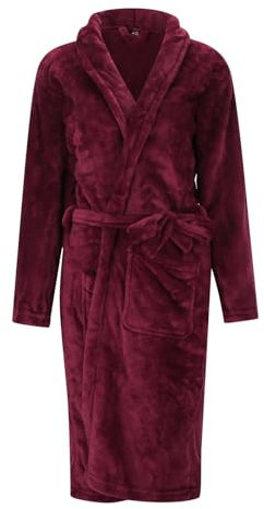 lozssnigzi Vestaglia Donna Da Camera Vestaglia Flanella Invernali Vestaglia Lunga Morbida Accappatoio Caldo Vestaglia Donna Invernale Senza Cappuccio Vestaglia In Pile