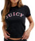 Juicy Couture Modell College Girlfriend Black, Schwarz , Large