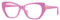 Versace Kids VK 3005U 5425 Unregelmäßige Brille aus Kunststoff, 47 mm, Rosa
