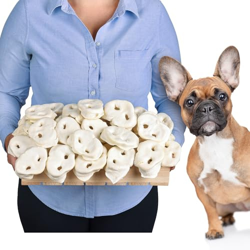 Pig Snouts for Dogs 1kg (approx. 45-55 pcs) | Natural Grain-Free