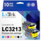 LxTek LC3213 LC3211 Kompatibel Druckerpatronen für Brother LC3211 für Brother MFC-J497DW Druckerpatronen DCP-J572DW MFC-J491DW MFC-J890DW MFC-J895DW DCP-J772DW(Schwarz Cyan Magenta Gelb, 10er-Pack)