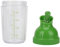 Cruet Salad Dressing Bottle, Salad Dressing Shaker Bottle Leakproof Sealed,200ml BPA for Seasonings Such As Soy Sauce, Vinegar, Oil (Green)