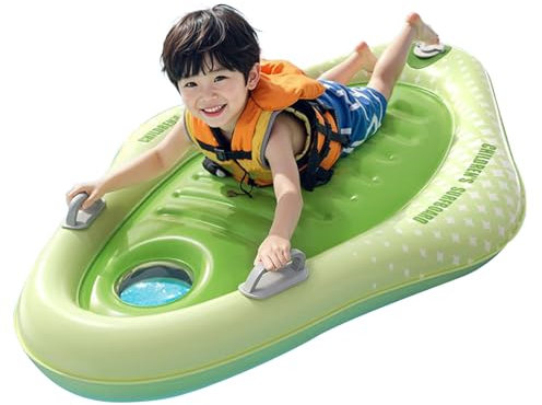 Inflatable Surfboard - Paddle Board | Inflatable Stand Up Paddle Boards Paddling Board for Youth & Adult Portable Swim Toys Lounger Beach Stand Up Paddles Boarding Party Decorations