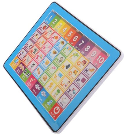 KOMBIUDA Multifunktionales Tablet für Touchscreen Zahlenvermittlung Fördert Frühe Bildung und Kognitive Fähigkeiten für Kleinkinder und Vorschulkinder
