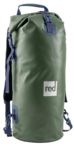 Red Original Waterproof Roll Top Dry Bag Backpack Rucksack 30L – Completely Submergible, Puncture-Resistant, for Paddleboarding, Swimming, Kayaking - Forest Green