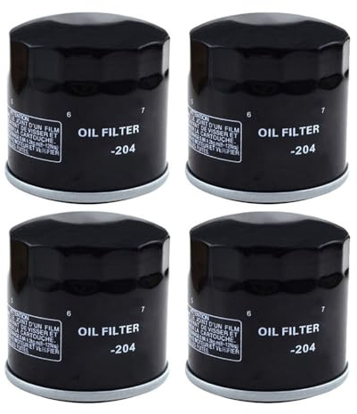 Moto Filtro Olio Adatto for YAMAHA FZ8 GX1800 MT-07 RX10GT RX10GTA RX10LT RX10M RXW10 SXT1100 T50TLR VX1100 XJ6 XTZ1200 parti(4 Pcs)
