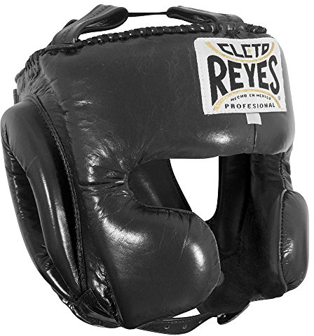 Cleto Reyes - Casque d'entraînement Classique, Noir, Taille M