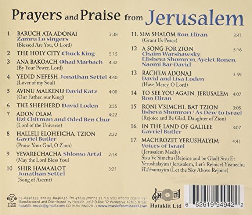 Prayers and Praise from Jerusalem