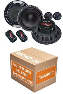 Lautsprecher Einbauset passend mit Renegade RX 6.2c - Komposystem für Opel Vectra A, B, C