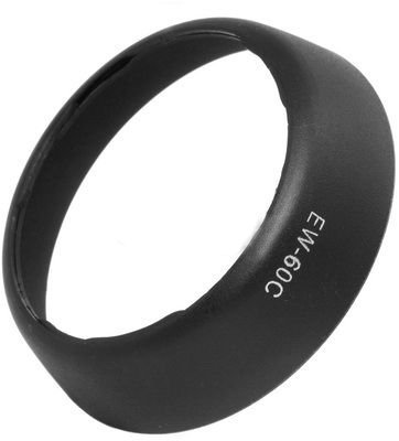 Fotga Monture à baïonnette Fleur Lens Hood pour Canon EF-S 18–55 mm f/3.5–5.6 II USM Objectif de Remplacement pour Canon EW-60 C