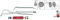 Yato BRAKE SPRING PLIERS KIT 3PCS