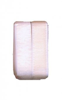 Meyco Klettband weiß 20mm/100cm/selbstklebend