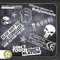 Kiwistar Sticker Bomb Set 09-30x21 cm - DIN A4 - Weiss - Klar bist Du schneller, Domo, Panda, Blitzer, Boost Load