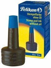 Pelikan Stempelfarbe 4K, ohne l, 28 ml, blau