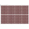 Indigos UG Namensaufkleber Kinder Schule - 150 Sticker - 36x7 mm - Aufkleber selbst gestalten - Namensschilder selbstklebend Kindergarten, Sticker KITA, Brotdose, Flasche, Federmappe, Stifte - braun