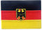 Deutsches Wappen Flagge Bestickter Deutschland Eagle Aufnäher zum Aufbügeln/Annähen Bundesdienstflagge