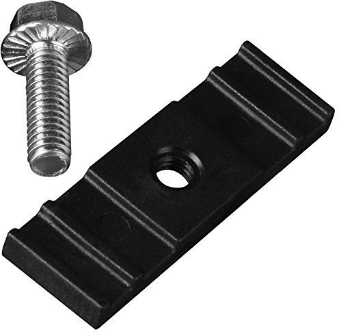 linklip Kette Link Zaun Einfache Schild Befestigung Verschluss Clip, schwarz