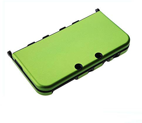 OSTENT Custodia rigida in alluminio Cover Custodia protettiva compatibile per console Nintendo New 3DS LL/XL - Colore verde