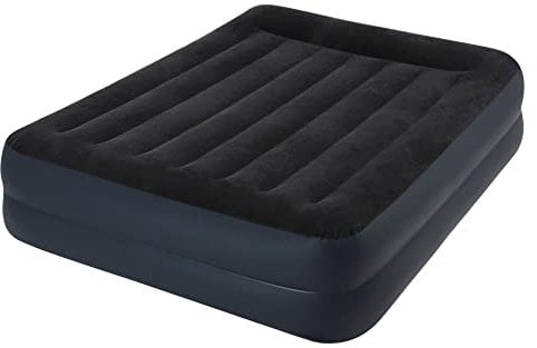Intex - 64124NP - Pillow Rest Raised Inflatable Bed - Electric 2 Pers