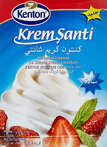 Whipped Cream - for Cakes Deserts etc ..150 g Powder for 2 kg Cream