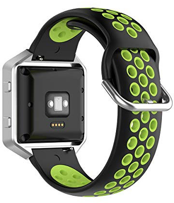 KOMI Ersatz-Armbänder für Fitbit Versa 2 / Versa / Blaze, Damen und Herren Silikon Armband Ersatzband