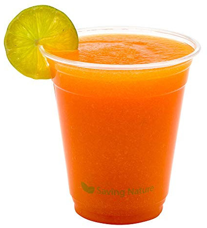 Zero Waste Kunststoff-Trinkbecher, rund, transparent, 340 ml, 1000 Stück