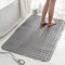 EATAN Große Badezimmer-Anti-Rutsch-Matte, PVC, verdickt, Dusche, Massage, Doppelzweck, mit Saugnapf, große Fläche, schützt vor Stürzen, Duschmatte,