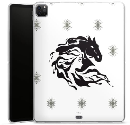 Silikon Hülle kompatibel mit Apple iPad Pro 12.9 (2020) Case Tablet Hülle Frozen ELSA Offizielles Lizenzprodukt Die Eiskönigin 2