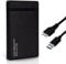 Storite External Hard Drive USB 3.0 Lightweight & Ultrafast 500GB Portable Hardisk Data backup/storage Gaming & Memory Expansion Harddrive 2.5 HDD For Laptop PC Desktop PS3 PS4 Games (Black)