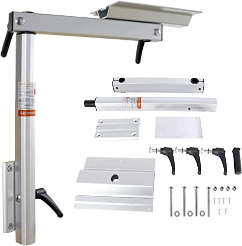 TANFEI Pied de table amovible, pied de table pour camping-car coin de modification rotatif amovible angle variable fixe compatible avec Yacht RV