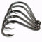 100PCS 4#~6/0 7384 High Carbon Steel Up-Turned Octopus Haken mit Barb Offset Punkt Kreis Haken (1#-100PCS)