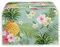STUOARTE Universal Size Pineapple Hibiscus Toaster Cover 2 Slice Toaster Cover Bread Machine Accessories Cover Washable Toaster Accessories Appliance Bags Dustproof, Green