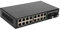 Convertitore Multimediale in Fibra Ethernet, 100-240 V Tx1310nm Rx1550nm 2 Porte Ottiche Metallo 16 Porte Elettriche Switch Multimediale Ethernet in Fibra per la Rete (Spina UE)