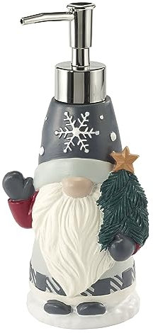 Avanti Linens Lotionspender/Seifenspender Weihnachten Badezimmer Dekor, Mehrfarbig
