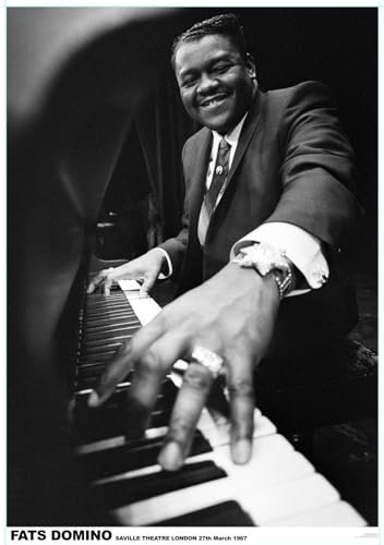 fats domino Poster London Saville Theater 1973