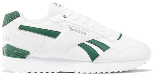 Reebok Unisex Glide Ripple Clip Sneaker,Ftwwht Drkgrn Vingre,40 EU