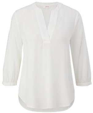 s.Oliver Damen 2142573 Bluse, 0210 creme, 44