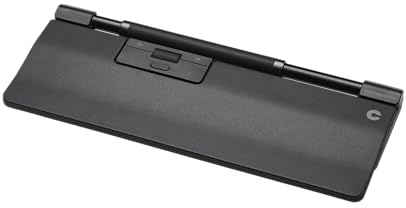 Contour RollerMouse Pro, Regulär - Ergonomische Maus zur Linderung von Nacken-, Schulter- und Handgelenksschmerzen, zentrales Rollerbar-Design, Handgelenkauflage aus veganem Leder, Bluetooth