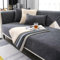 Sofabezug, Non Slip Sofa Cover Couchbezug l Form Sofa Überzug 2 3 4 Sitzer Sofaschoner rutschfest Überzug Sofa Ecksofa Sofaschutz Couchschoner Katze/Hunde(Gelb, 110x160cm)