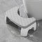 Taburete de inodoro para baño, 7 de plástico resistente portátil de caca para adultos, cualquier taburete en cuclillas