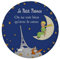 Magnet Dekomagnet KIUB der kleine Prinz Fuchs Schaf, Eiffelturm (55 mm)