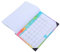 Tofficu 2025 Whiteboard- Desktop- Wandkalender aus Papier zum Aufhängen für zu Hause bürobedarf jahreskalender -Anhänger Planungskalender Eisen